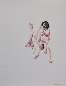 Frans Kannik, Galleri Kongsbak, Esbjerg, kunst, tegning, akvarel, erotisk kunst