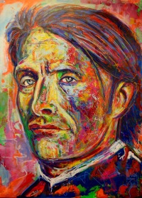 Jürgen Wölk, Berlin, Galleri Kongsbak, Esbjerg, maleri