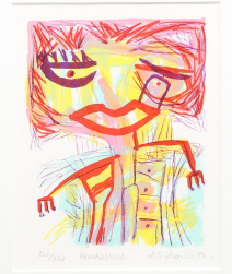 Lis Zwick, litografi, kunst, Galleri Kongsbak, Esbjerg